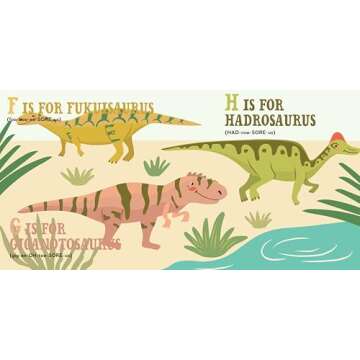 Engaging ABC Dinosaur Book for Kids