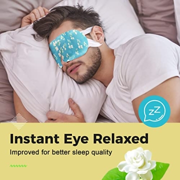 ProCIV Jasmine Warm Eye Mask for Tired Eyes Relief