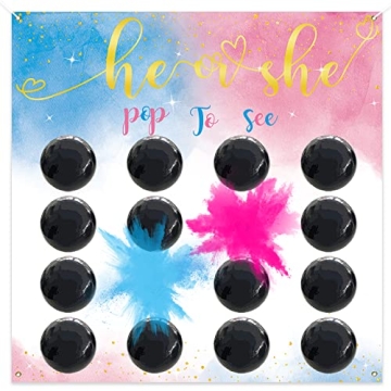 Exciting Baby Gender Reveal Dart Board Game - Fun for All!