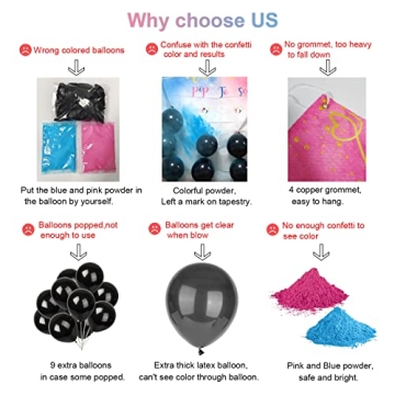 Engaging Baby Gender Reveal Game Kit for Parties