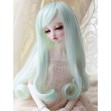 Linfairy 8-9 inch BJD Wig for Dolls - Mint Color