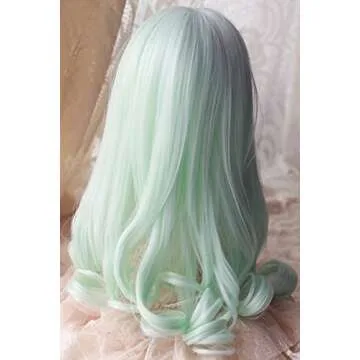 Linfairy 8-9 inch BJD Wig for Dolls - Mint Color