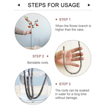 Stunning Orange Faux Pomegranate Flowers for Fall Decor