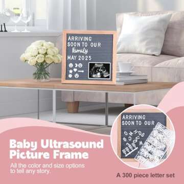 LIAVOEIZ Gift for New Parents-New Mom Gifts for Women- Announcements Pregnancy Gifts for First Time Moms, Gender Reveal Gifts Basket for New Parents