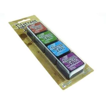 Ranger Tim Holtz Distress Mini Ink Kits for Crafting Fun