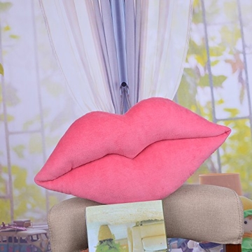 Stylish KINGROSE 3D Lip Throw Pillow - Cozy Home Decor