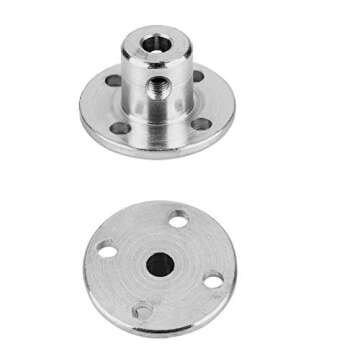 4Pcs 5mm Flange Coupling Connectors - Premium RC Model Accessory