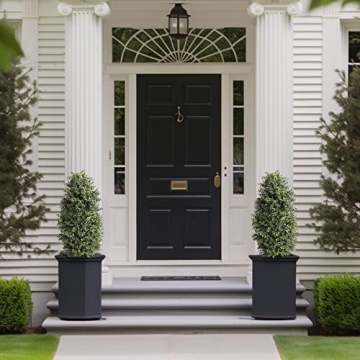 Realistic Artificial Topiary Boxwood Trees for Home Decor