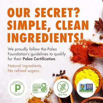 Kevin's Natural Foods Paleo Simmer Sauce Variety Pack - Stir-Fry Sauce, Gluten Free, No Preservative...