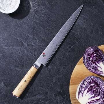 Miyabi Slicing Knife - Traditional Japanese Blade with Exceptional Sharpness