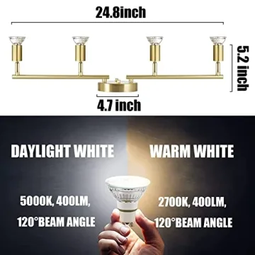 Illuminate Your Space with JQiRe LED 4 Track Lighting