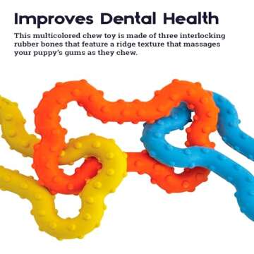 Petstages Mini Bone Tug Puppy Chew Toy
