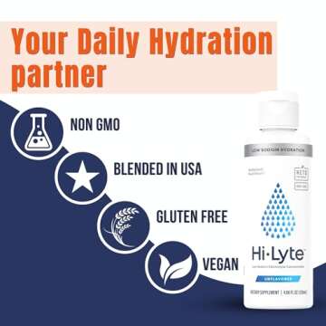 Hi-Lyte Low Sodium Electrolyte Supplement | 48 Servings | Hydration