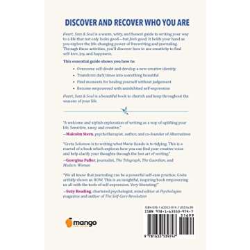 Heart, Sass & Soul: Journal Your Way to Inspiration and Happiness (Therapy Via the Free Writing Tech...