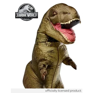 Jurassic World T-Rex Inflatable Costume for Adults