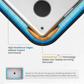 Versatile Laptop Bag for 13-inch MacBook Air/Pro and More