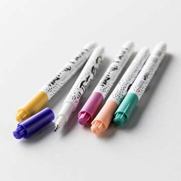 Dayspring BB1825 Bible Journaling - Illustrated Faith - Journal It Pen - 5 Pack, Multicolor