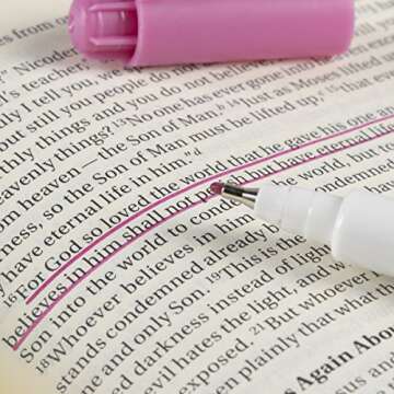 Dayspring BB1825 Bible Journaling - Illustrated Faith - Journal It Pen - 5 Pack, Multicolor