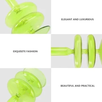 KESYOO Glass Taper Candle Holders for Home Decor