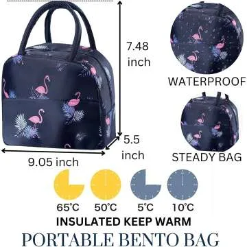 Portable Ramen Bowl & Insulated Bag Set for Meals