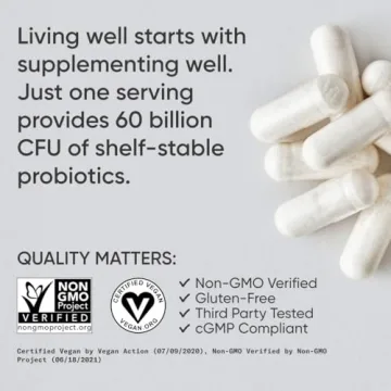 Sports Research Daily Probiotics 60 Billion CFU for Gut Health