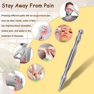 Hshbxd Acupuncture Pen - Versatile Acupressure Tool for All