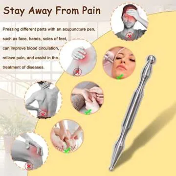 Hshbxd Acupuncture Pen - Versatile Acupressure Tool for All