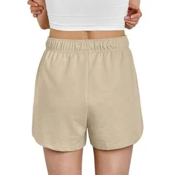 Comfortable AUTOMET Women's Summer Sweat Shorts