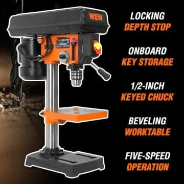 WEN 4206T Compact & Powerful Drill Press for DIY