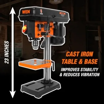 WEN 4206T Compact & Powerful Drill Press for DIY
