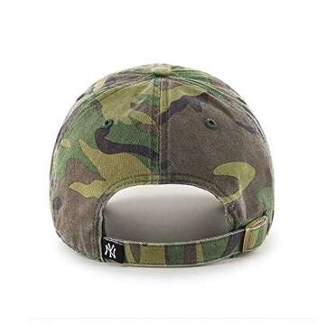 MLB New York Yankees Camo RGW Clean Up Cap Camouflage