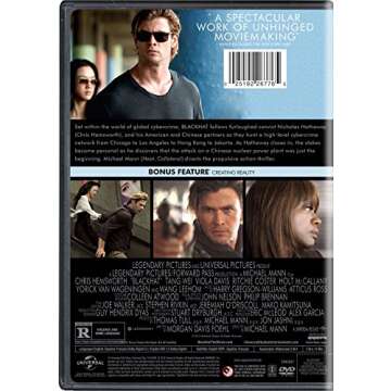 Blackhat [DVD] - Thrilling Action and Suspense Unleashed