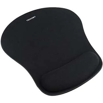 TECKNET Mouse Pad with Wrist Support for Comfort