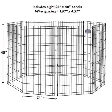 MidWest Pet Playpen: Spacious & Foldable for Pets