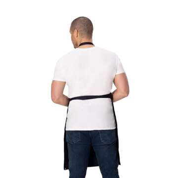 Chef Works Unisex Butcher Apron for Kitchen Durability