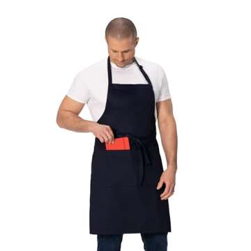 Chef Works Unisex Butcher Apron for Kitchen Durability