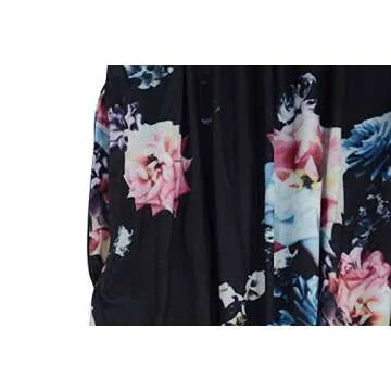 Nemidor Chevron Print Plus Size Summer Maxi Dress