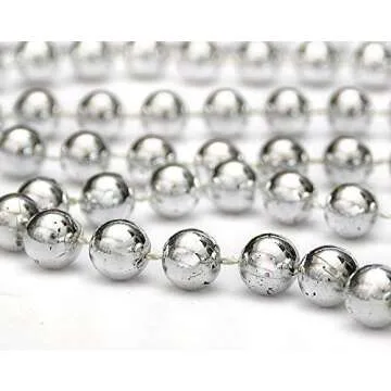 Shiny 31 Feet Christmas Beaded Garland for Versatile Decoration