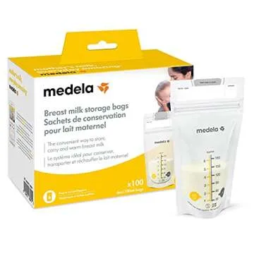 Medela Manual Breast Pump with Storage Bags for Moms