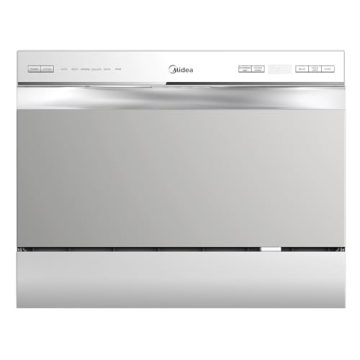 Midea MDC22P2ASS Energy Star Portable Dishwasher, 6 Place Settings & 6+2 Washing Programs.Most of Th...