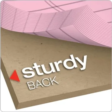 TOPS 5 x 8 Legal Pads 6 Pack, Pastel, Made in USA