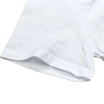 BLACKMYTH Women's Cute Graphic T Shirts Funny Tops Short Sleeve Tees White Medium