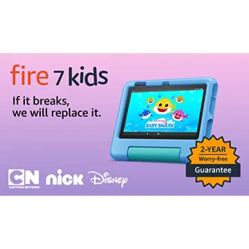 Top-Rated Amazon Fire 7 Kids Tablet for Ages 3-7