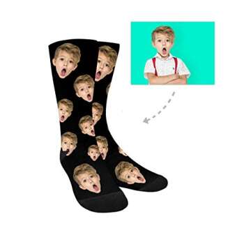 Custom Socks With Personalized Faces - Fun Unique Socks for All