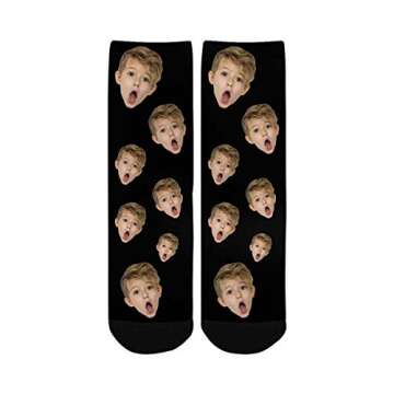 Custom Personalized Face Socks - Unique Gift Idea