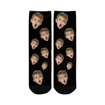 Custom Personalized Face Socks - Unique Gift Idea