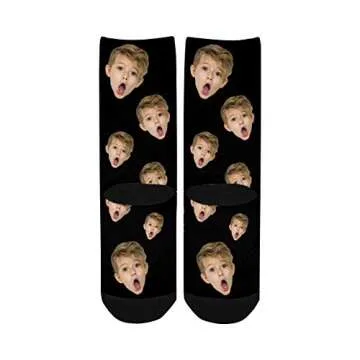Custom Personalized Face Socks - Unique Gift Idea