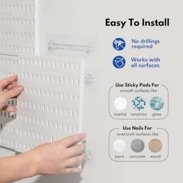 Keepo Pegboard Kit - Stylish Wall Organizer for All
