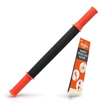 Tiger Tail Massage Stick, 22", Massage Therapy on The Go, Relieve Sore Muscles, Foam Roller Prevent ...