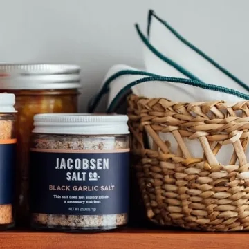 Gourmet Jacobsen Black Garlic Salt - Umami Seasoning